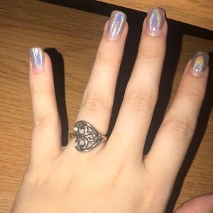 James Avery heart ring